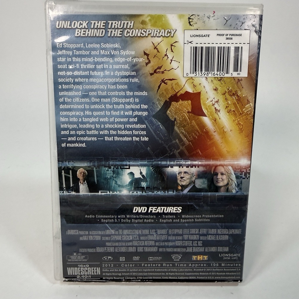 Branded (DVD, 2012) - Picture 2 of 3
